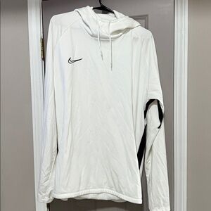 Nike Dri-FIT White Hoodie